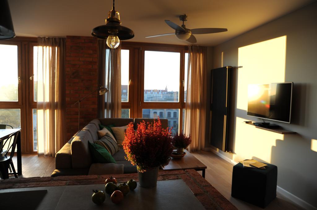 Staywin Riverfront Lofts Gdańsk Chambre photo
